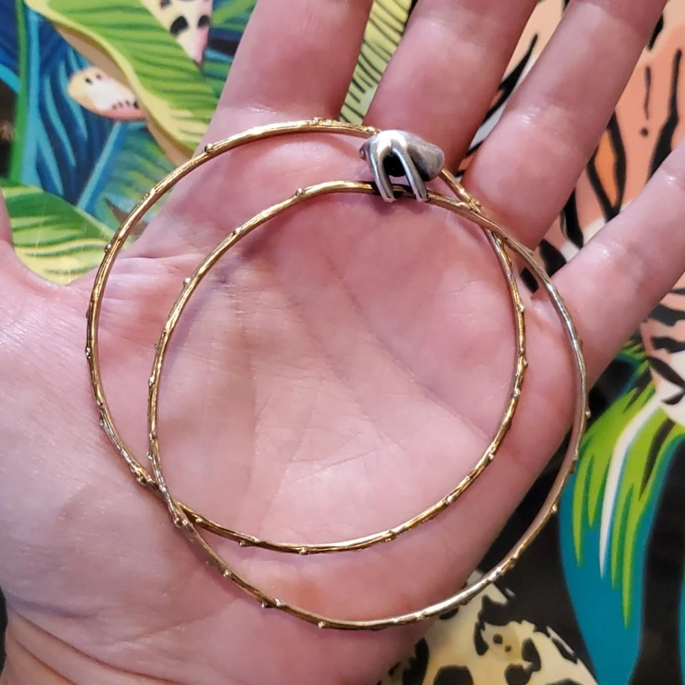 Handcrafted Sloth Bangle - Picture 2 of 4
